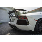 1016 Industries Aero Carbon Rear Wings For Lamborghini Aventador LP700 2013-2016