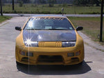 wide view of Stillen Front Fascia - GTZ-R [Gen 2] for Nissan 300ZX [Z32] 1990-1996 fitted inside a car