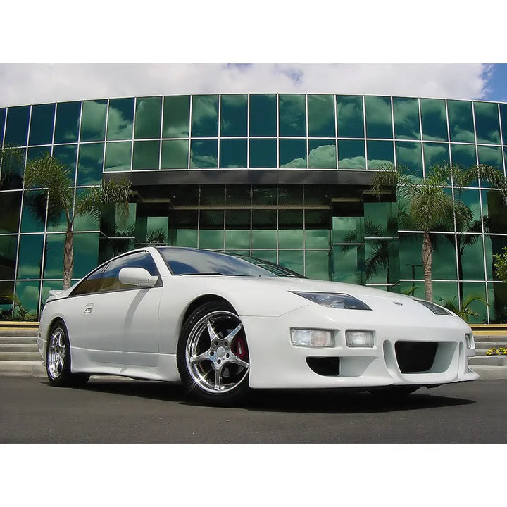 wide view of Stillen Front Fascia - GTZ-R [Gen 1] for Nissan 300ZX [Z32] 1990-1996 fitted inside a car