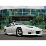 wide view of Stillen Front Fascia - GTZ-R [Gen 1] for Nissan 300ZX [Z32] 1990-1996 fitted inside a car