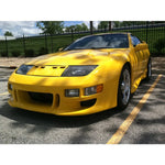 wide view of Stillen Front Fascia - GTZ-R [Gen 1] for Nissan 300ZX [Z32] 1990-1996 fitted inside a car