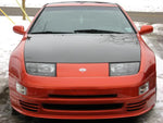 wide view of Stillen Front Lip Spoiler [Type III] for Nissan 300ZX [Z32] Turbo 1990-1996 fitted inside a car
