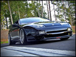 wide view of Stillen Front Lip Spoiler [Type III] for Nissan 300ZX [Z32] Turbo 1990-1996 fitted inside a car
