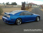 wide view of Stillen Type III Side Skirt [Driver Side] for Nissan 300ZX [Z32] 2+2 1990-1996 fitted inside a car