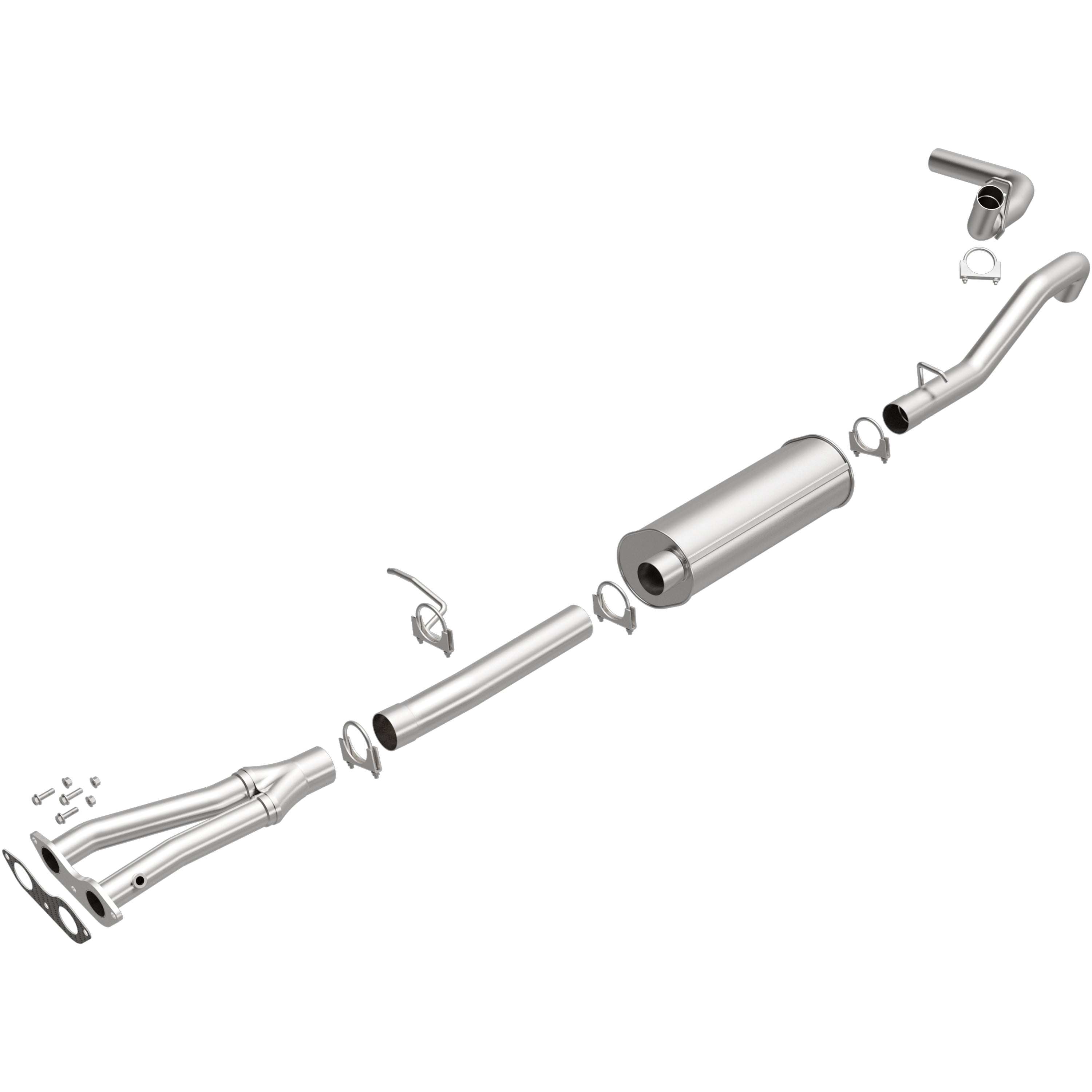 BRExhaust Exhaust Kit 1996-1999 Chevrolet C1500 / C2500 106-0472, product photo 2