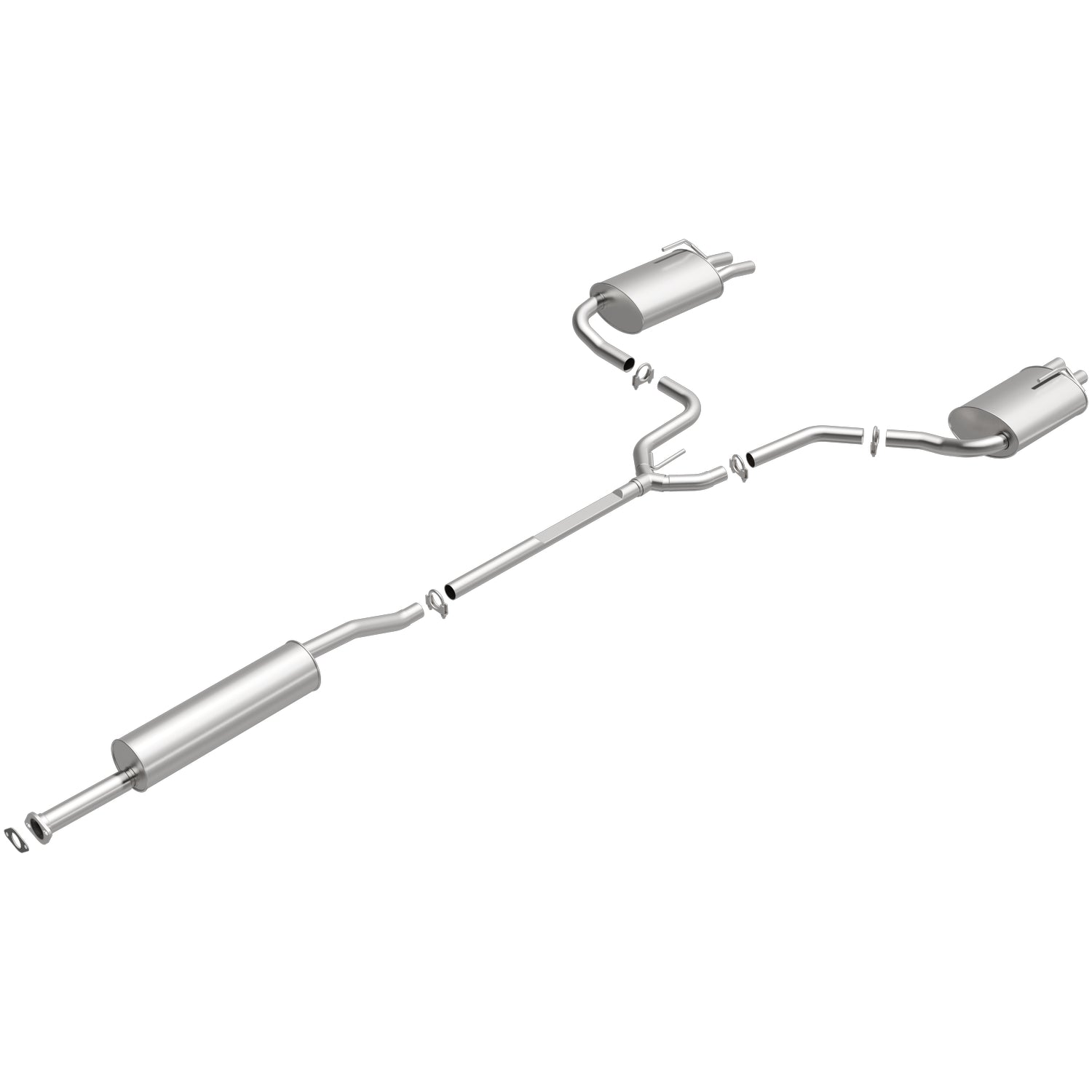 BRExhaust Direct-Fit Exhaust Kit 2004-2008 Nissan Maxima 3.5L 106-0546, product photo 2