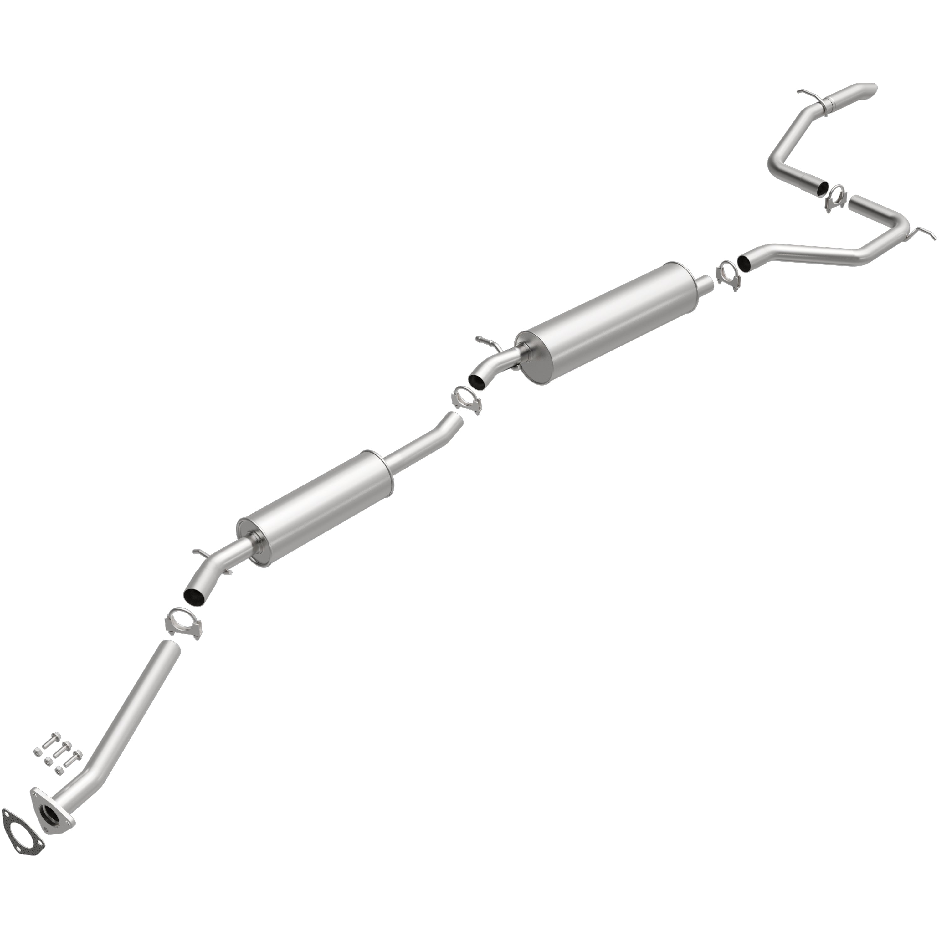 BRExhaust Direct-Fit Exhaust Kit 2011-2013 Honda Odyssey 3.5L 106-0794, product photo 4