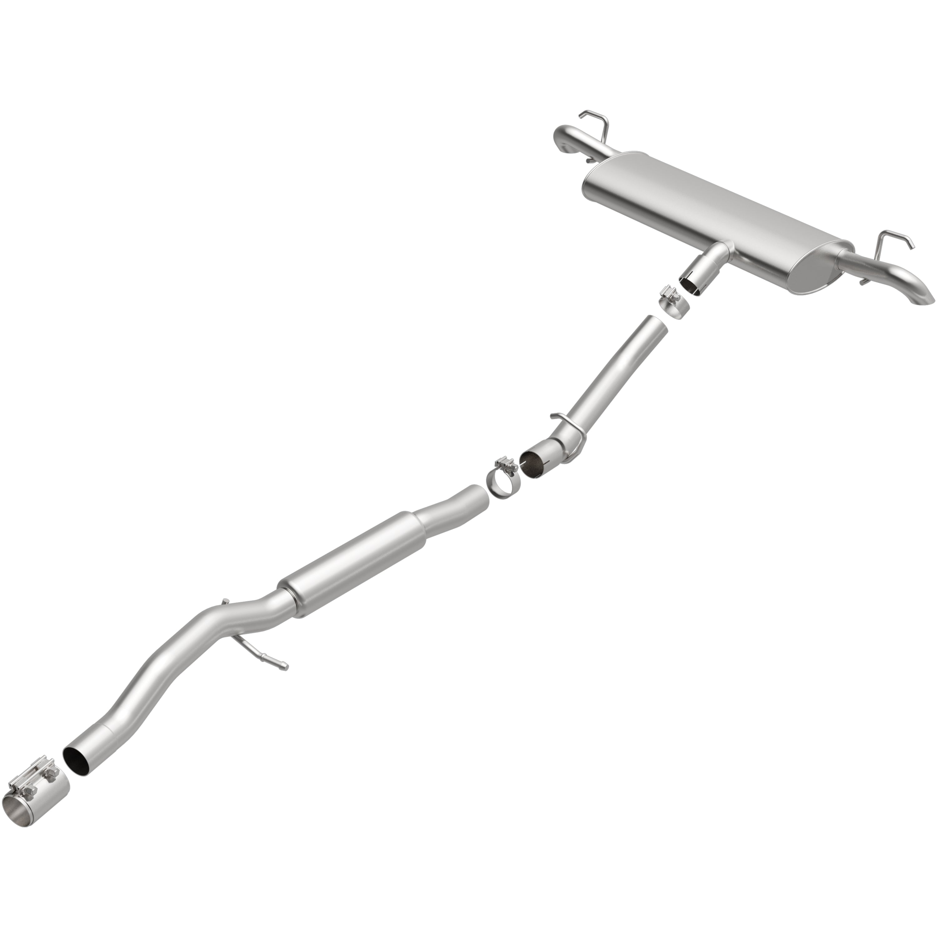 BRExhaust Direct-Fit Exhaust Kit 2018-2024 Audi Q5 / PHEV 2.0L 106-1015, product photo 4