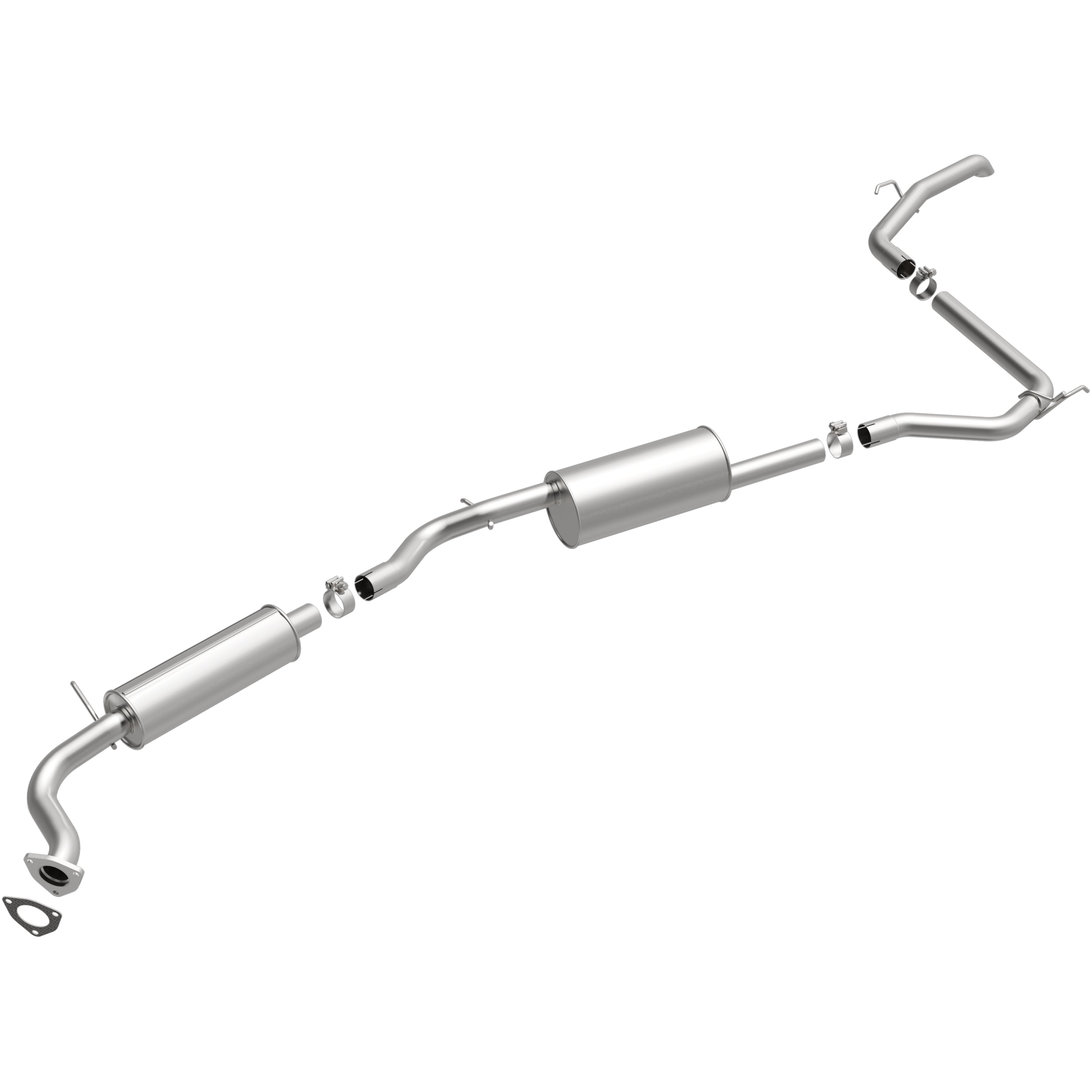 BRExhaust Direct-Fit Exhaust Kit 2018-2023 Honda Odyssey 3.5L 106-1017, product photo 4
