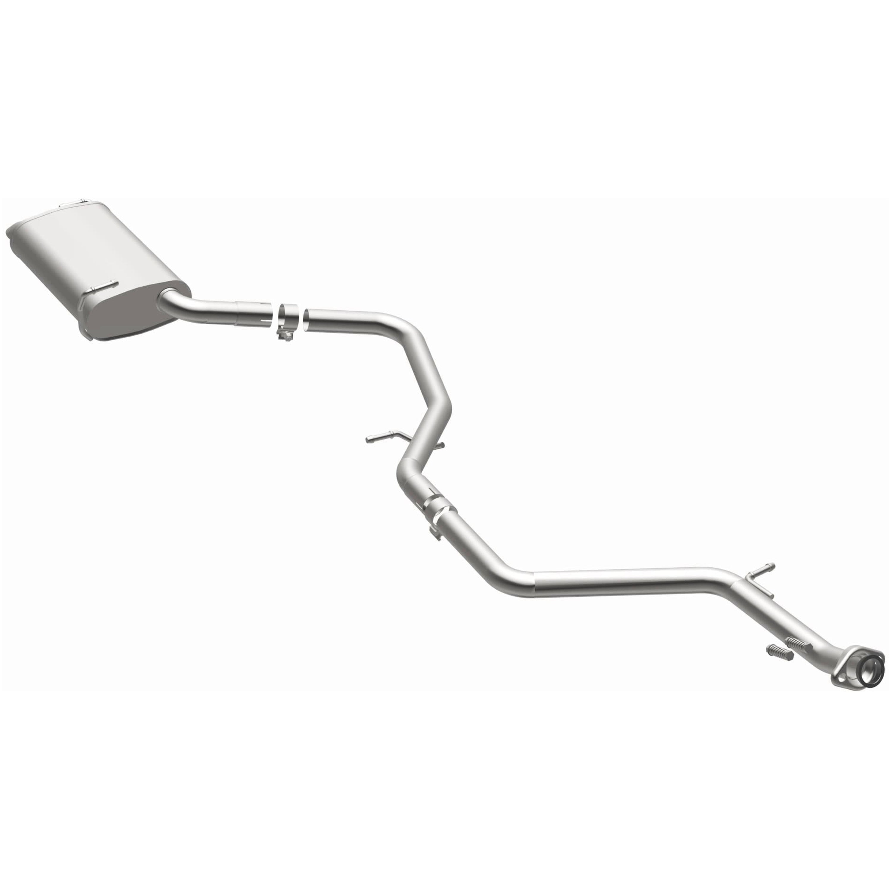 BRExhaust 106-1066 Corolla 1.8L exhaust kit, angle view