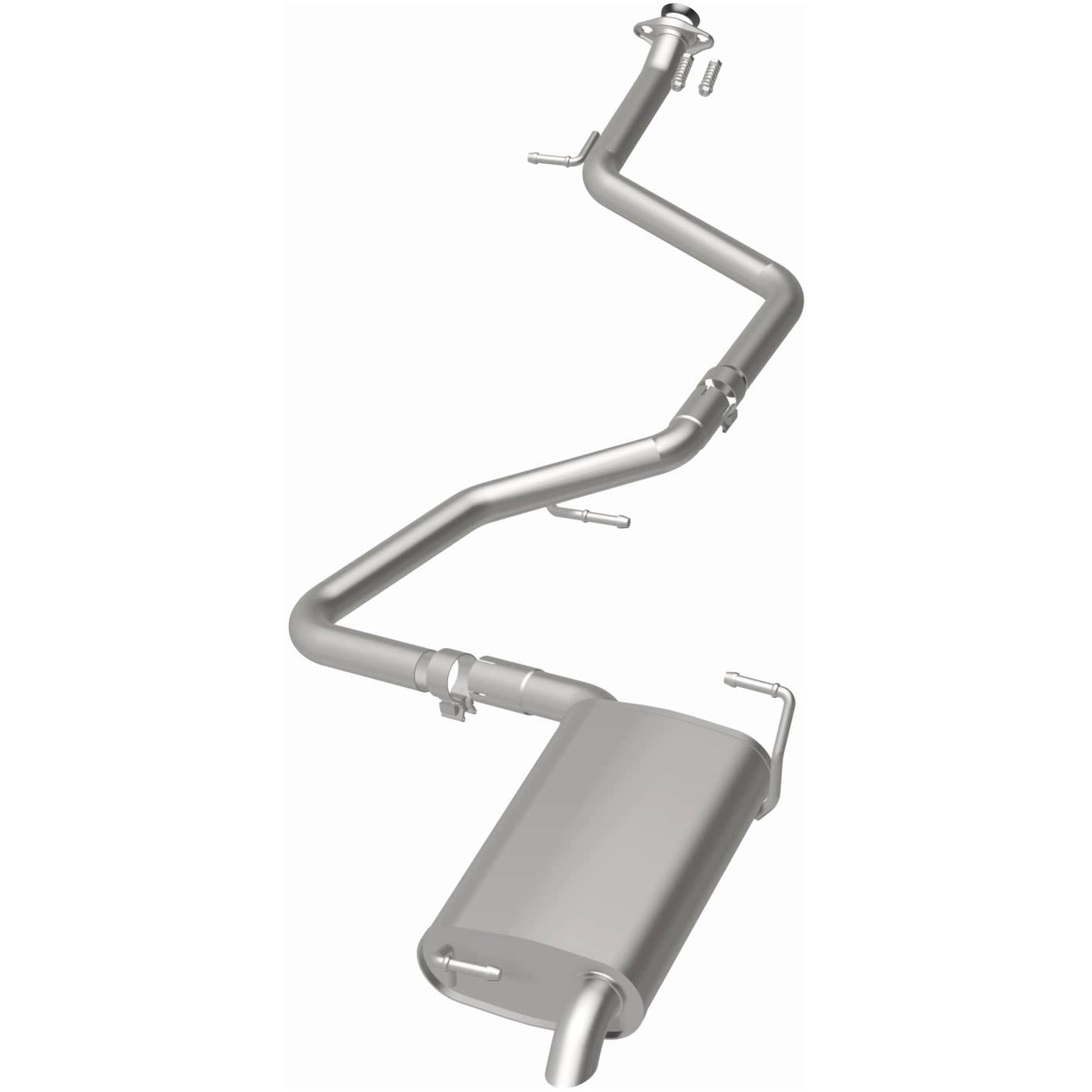 BRExhaust 106-1066 Corolla 1.8L exhaust kit, rear view