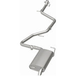 BRExhaust 106-1066 Corolla 1.8L exhaust kit, rear view