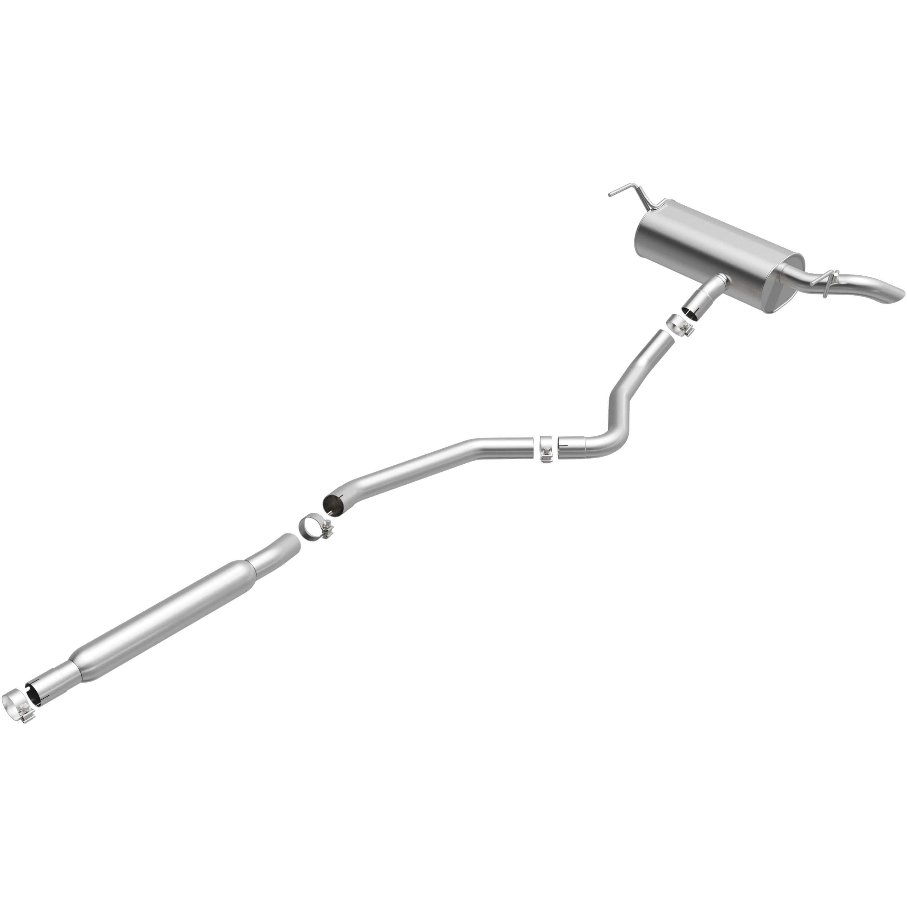 BRExhaust Direct-Fit Exhaust Kit 2019-2022 Jeep Cherokee 2.4L 106-1090, product photo 4
