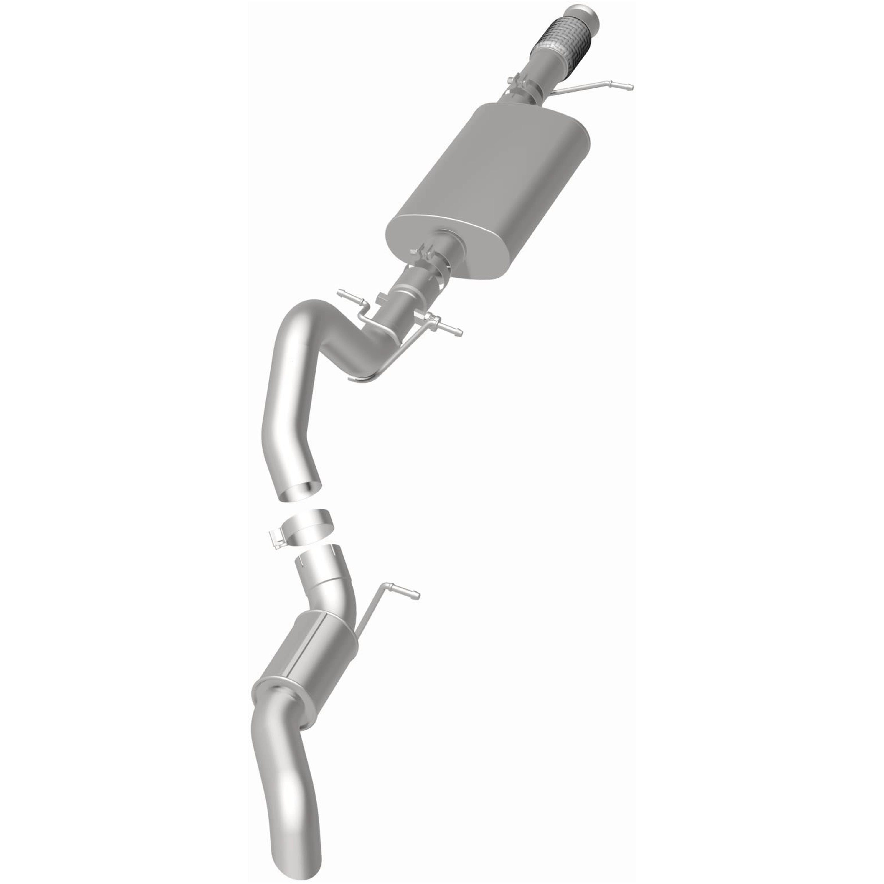 BRExhaust Direct-Fit Exhaust Kit 2015-2020 Cadillac Escalade 106-1132, product photo 3