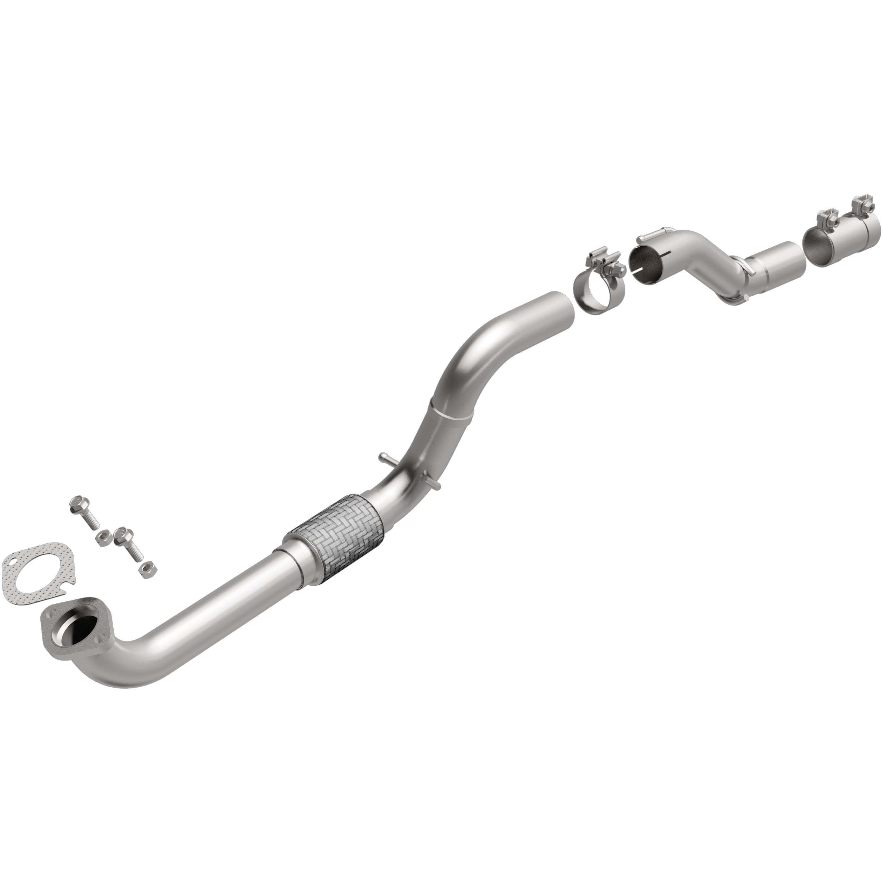 BRExhaust Exhaust Pipe 2019-2023 Jeep Renegade 1.3L 107-0396, product photo 4