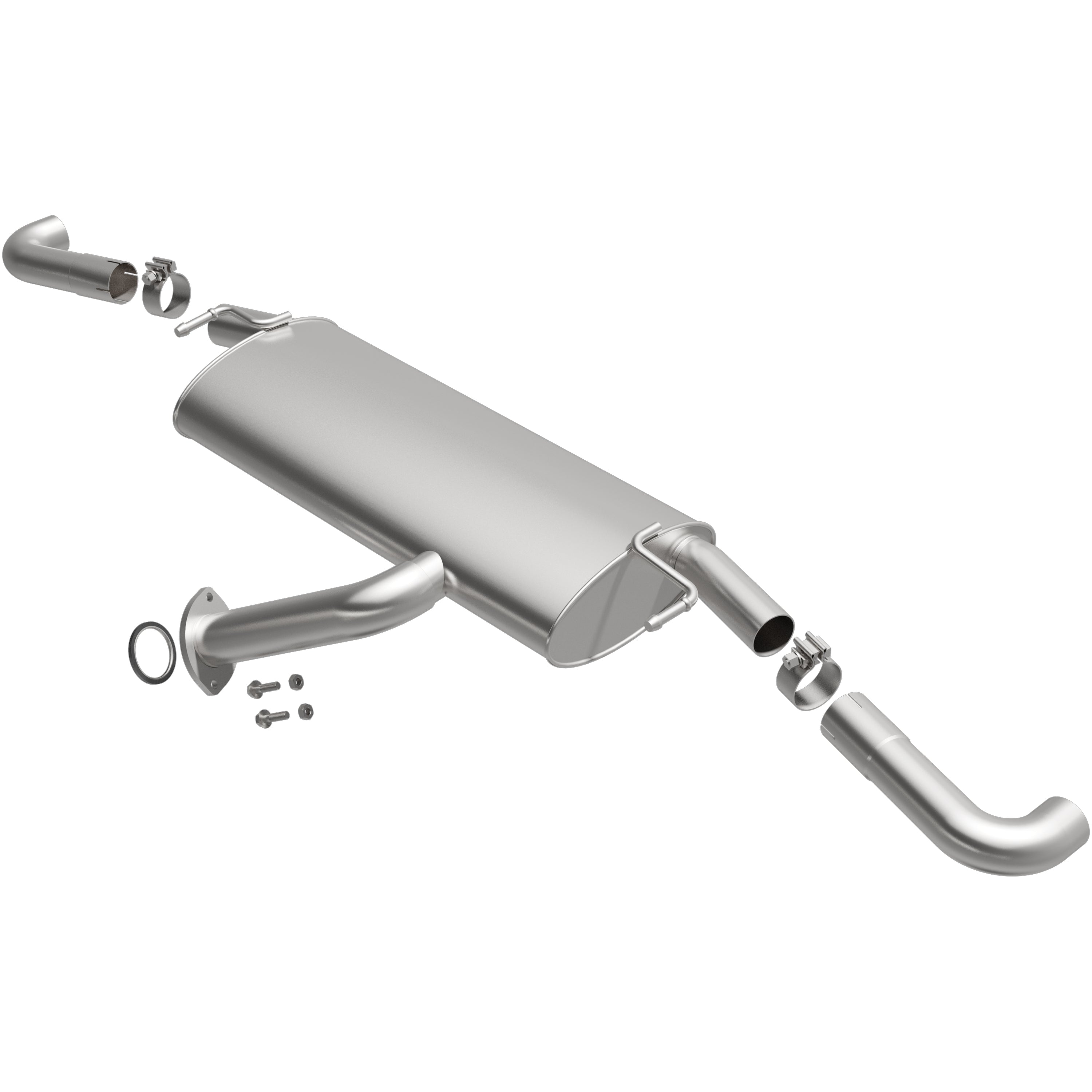 BRExhaust Muffler 2016-2022 Lexus RX350 3.5L 108-0238, product photo 4