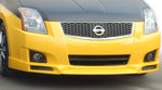 close view of Stillen Front Lip Spoiler for Nissan Sentra SE-R Spec V 2007-2011 fitted inside a car