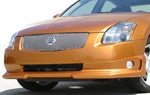 wide view of Stillen Front Lip Spoiler for Nissan Maxima 2004-2006 fitted inside a car