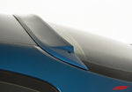 close view of Stillen Roof Wing for Nissan Altima Coupe 2008-2012 fitted inside a car