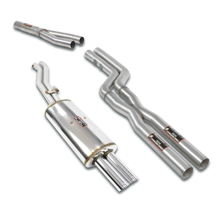 wide top view Supersprint M3 Package for BMW E30 - Turbo engine conversion 1987-1991 with white background