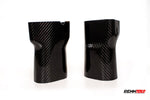 Pair of carbon M120 V12 airbox inlets - V12 Airbox Inlets for the 1992-1999 S 600 / 600 SEL