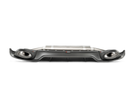 Akrapovic Porsche 911 Turbo/Turbo S (991) Rear Carbon Fiber Diffuser - Matte DI-PO/CA/2 for Porsche 911 Turbo/Turbo S 991 2014-2016, side view