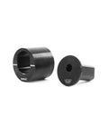 Rear differential bush and separate end component