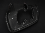 Capristo carbon fiber tailpipe frame for Ferrari 12Cilindri shown on its own