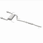 BRExhaust 106-0284 direct-fit exhaust kit, opposite rear three-quarter view of the turntable spin