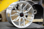 Vossen x Novitec NF11 21x9in - 5x114.3 BP - ET30 - Brushed Gloss Clear Ferrari GTC4Lusso Front Wheel