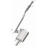 MagnaFlow BRE Exhaust Kit 02-06 Camry ES300 3.0L