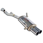 wide view of Supersprint Rear exhaust Right "Racing" OO70 for BMW Z3 M Roadster 3.2i (S50 Engine) 1996-2000 with white background