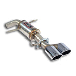 Wide view of Supersprint Rear exhaust Right "Racing" 90x70 for BMW E92 Coupè 2006-2011 with white background