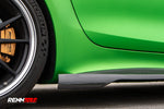 Carbon side skirt below the AMG GT R door - Carbon Fiber Side Skirts for the 2018-2021 AMG GT R / GT R Pro