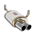 wide view of Supersprint Rear exhaust Left "Racing" OO 70 for BMW Z4 M Roadster / Coupè 3.2i 2006-2008 with white background