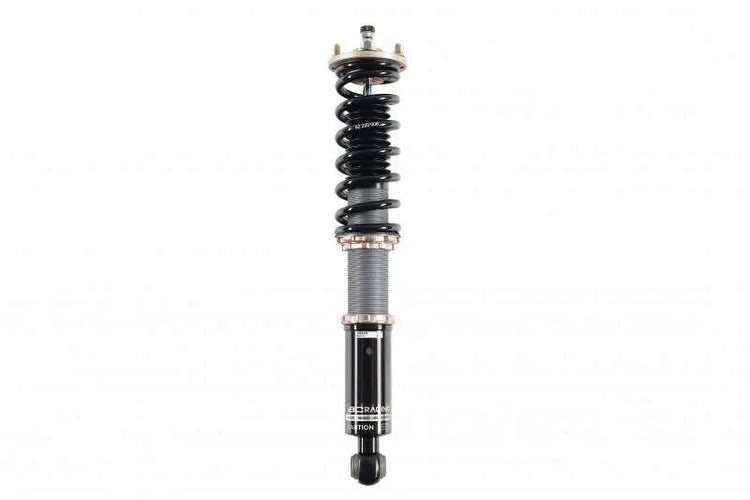A front view of BC Racing DS Series Coilovers (C5/C6) for Chevrolet Corvette 1997-2013 with white background