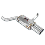 wide view of Supersprint Rear exhaust Right "Racing" OO70 for MW E39 M5 5.0 V8 1998-2004 (Headers System - Race) with white background
