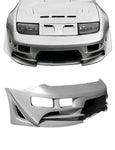wide view of Stillen Front Fascia - GTZ-R [Gen 2] for Nissan 300ZX [Z32] 1990-1996 fitted inside a car