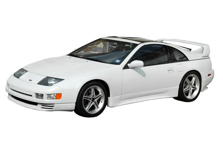 wide view of Stillen Type III Rear Spoiler for Nissan 300ZX 1990-1996 fitted inside a car