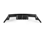 A front view of AUTOTECKNIC DRY CARBON PERFORMANTE REAR DIFFUSER - BMW G87 M2 2023+ with white background