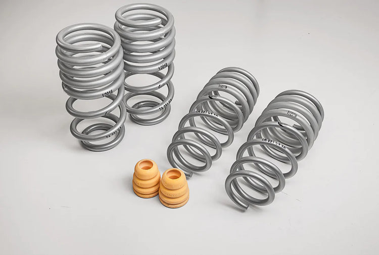 A front view of TECHART Sport Spring Kit for 991.2 Carrera 2 / 2S / 4 / 4S / GTS / 4GTS