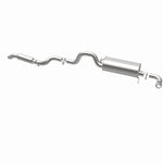 BRExhaust 106-0506 direct-fit exhaust kit, opposite rear three-quarter view of the turntable spin