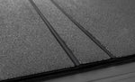 Access 2022+ Rivian R1T 4ft 6in Bed (w/ OEM Tonneau Track) LOMAX Folding Hard Cover - Black Urethane