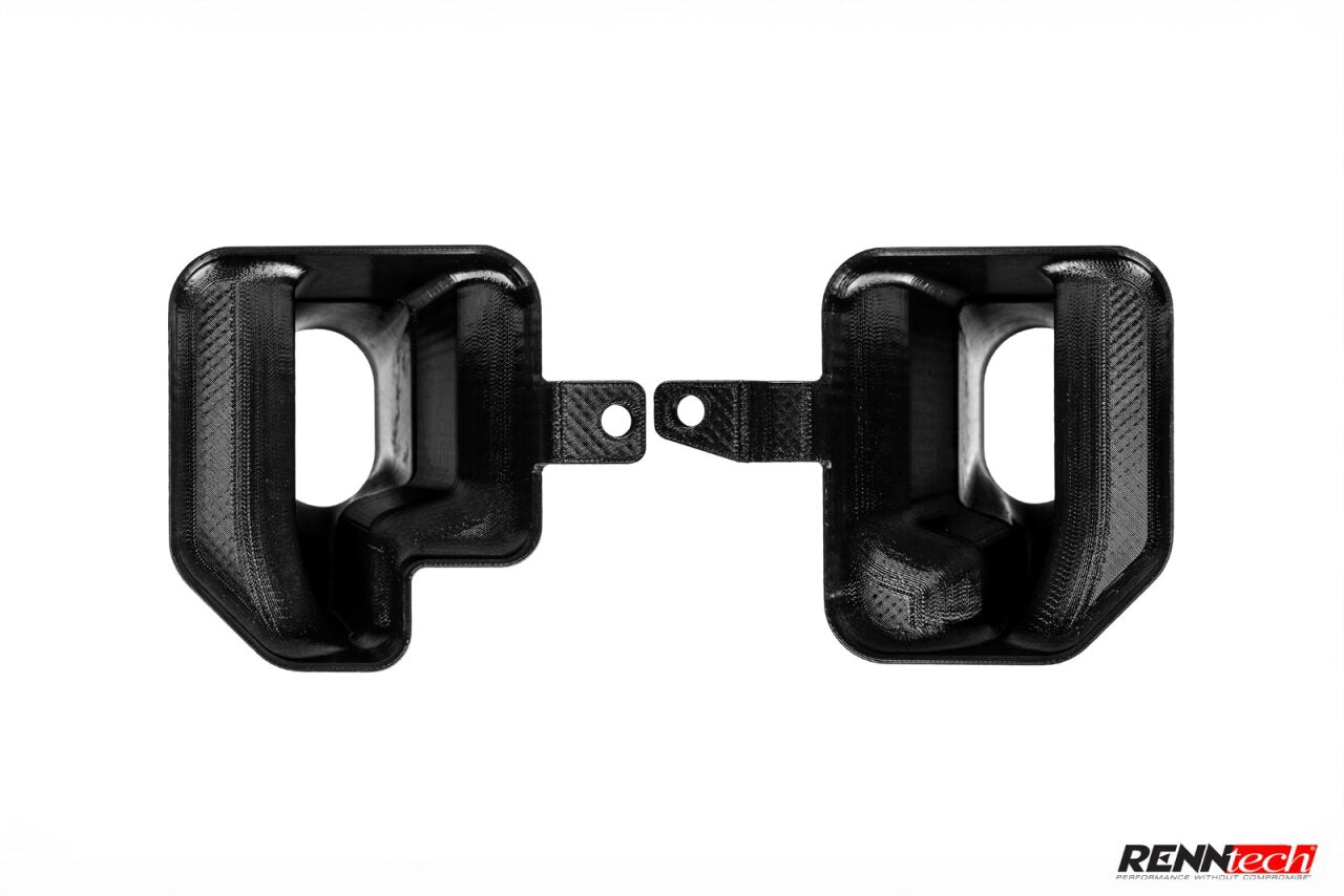 C140 V12 airbox inlets side by side - V12 Airbox Inlets for the 1993-1999 S 600 Coupe / CL 600