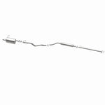 BRExhaust 106-0074 direct-fit exhaust kit, opposite rear three-quarter view of the turntable spin