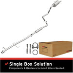 BRExhaust Direct-Fit Exhaust Kit 106-0325 for the 1999-2001 Mazda Protege