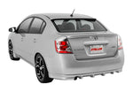 wide view of Stillen Rear Valance for Nissan Sentra 2007-2012 fitted inside a car

