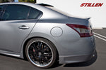 wide view of Stillen Rear Corners for Nissan Maxima 2009-2015 fitted inside a car