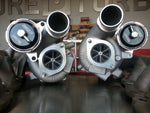 A front view of Pure Turbos Nissan GT-R R35 PURE1000 Turbo Upgrade with on a table