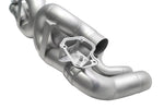 A close up view of Soul Performance Valved Exhaust System | Porsche 992.2 Carrera (Base / T / S) 2025+ with white background